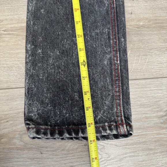 NWT Vintage Bill Blass 90s Polar Ice Acid Wash Mom Jeans Size 27 Made In USA Y2k - Picture 7 of 9